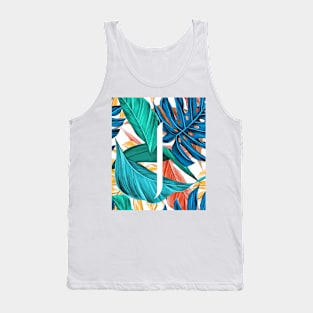 Tropical Alphabet “I” Tank Top